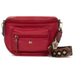 Sac porté travers RONDA Carmin Rose