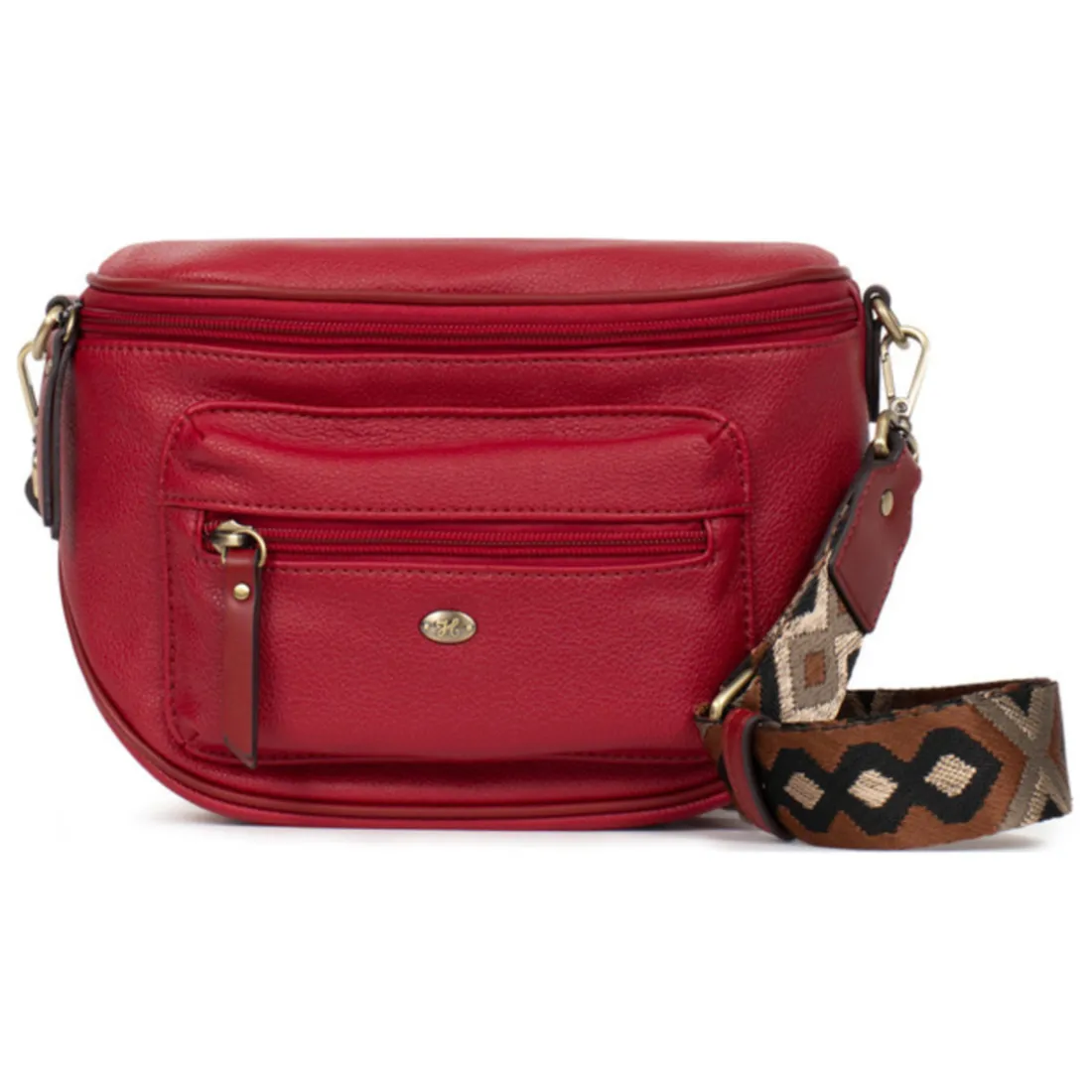 Sac porté travers RONDA Carmin Rose