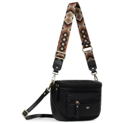 Sac porté travers RONDA Noir Zadie