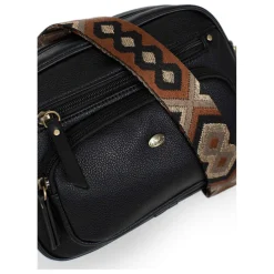 Sac porté travers RONDA Noir Ruby
