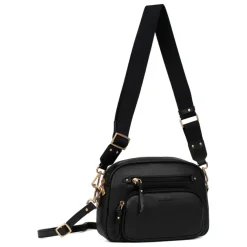 Sac porté travers TAIMA Noir en cuir Ria
