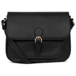 Sac porté travers TAIMA Noir en cuir Zadie