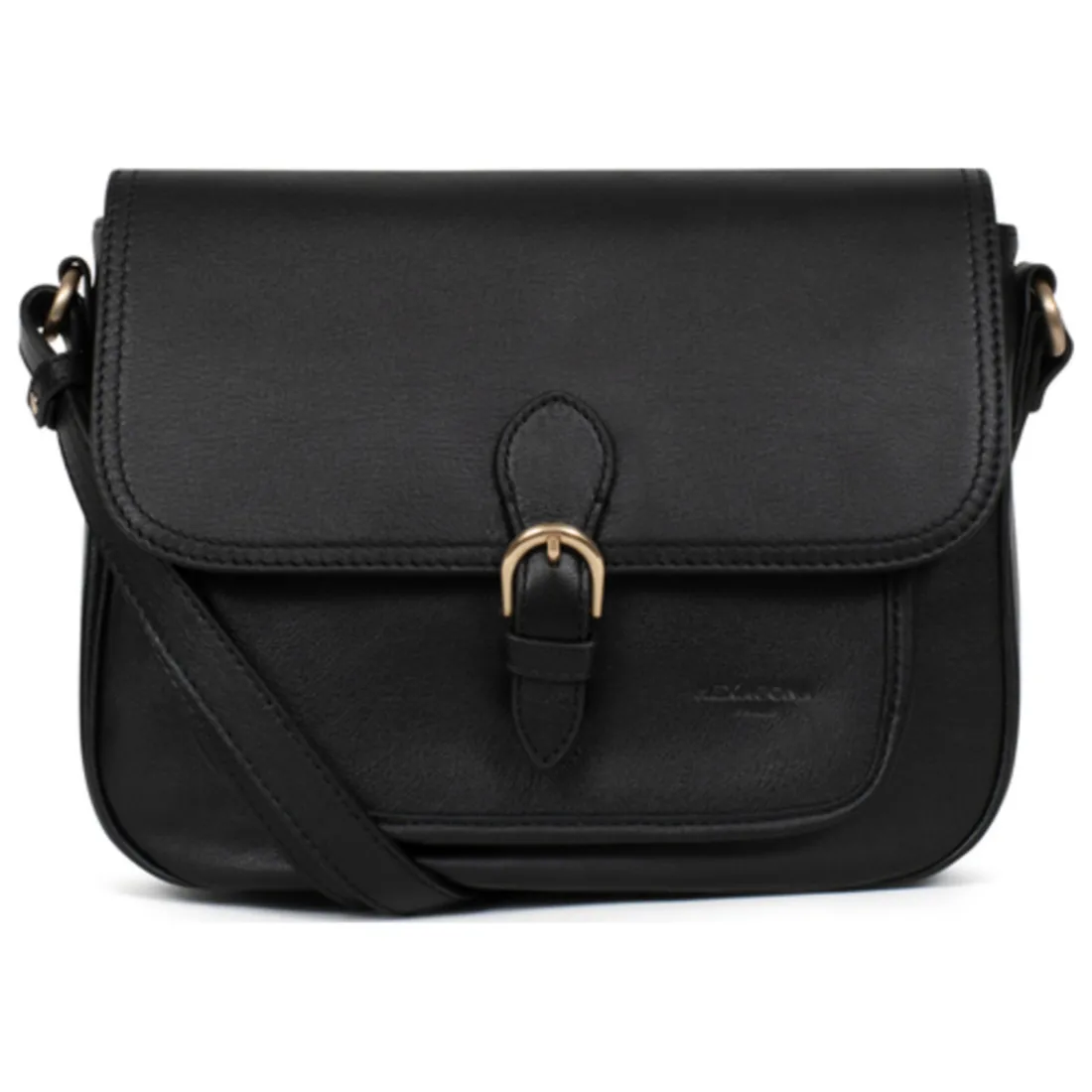 Sac porté travers TAIMA Noir en cuir Zadie