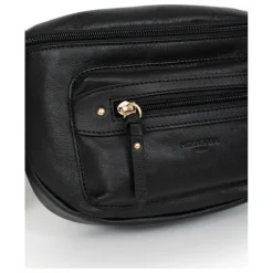 Sac porté travers TAIMA Noir en cuir Pax