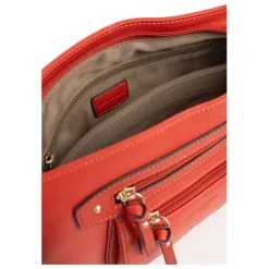 Sac porté travers TAIMA Orange en cuir Sara