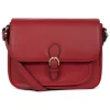 Sac porté travers TAIMA Rouge foncé en cuir Vera