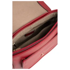 Sac porté travers TAIMA Rouge foncé en cuir Vera