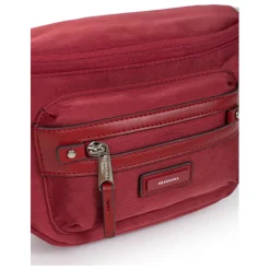 Sac porté travers YONA Carmin Élise rouge Zoé