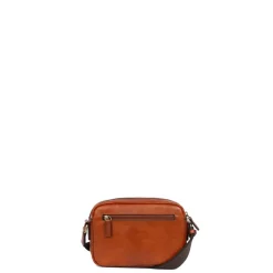 Sac reporter STUART Cognac en cuir Xia