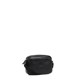 Sac reporter STUART Noir en cuir Yara