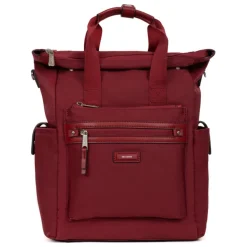 Sac transformable A4 YONA Carmin Maud rouge