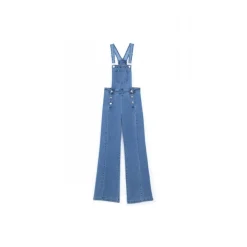Salopette PAMPILLE bleu en coton