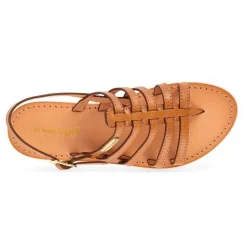 Sandale femme HERISSON Miel en cuir