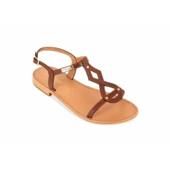 Sandale HAMSO tan - Marron en cuir