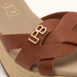 Sandales à Talon LOUANE camel