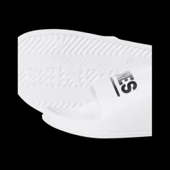 Sandales de bain homme blanc à enfiler synthétique Kris