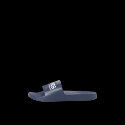 Sandales de bain homme bleu marine à enfiler synthétique Ward