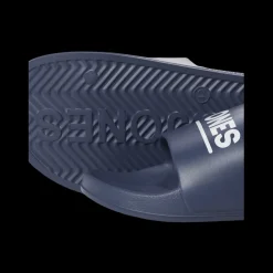 Sandales de bain homme bleu marine à enfiler synthétique Ward