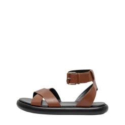 Sandales femme marron