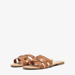 Sandales femme marron clair Cate