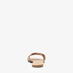 Sandales femme marron clair Cate
