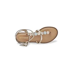 Sandales HORELIA or-multi en cuir