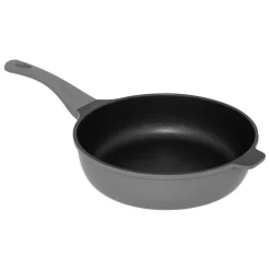 Sauteuse en fonte d'aluminium gris