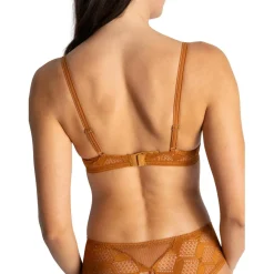 Scarlett - Soutien-gorgeà armatures marron