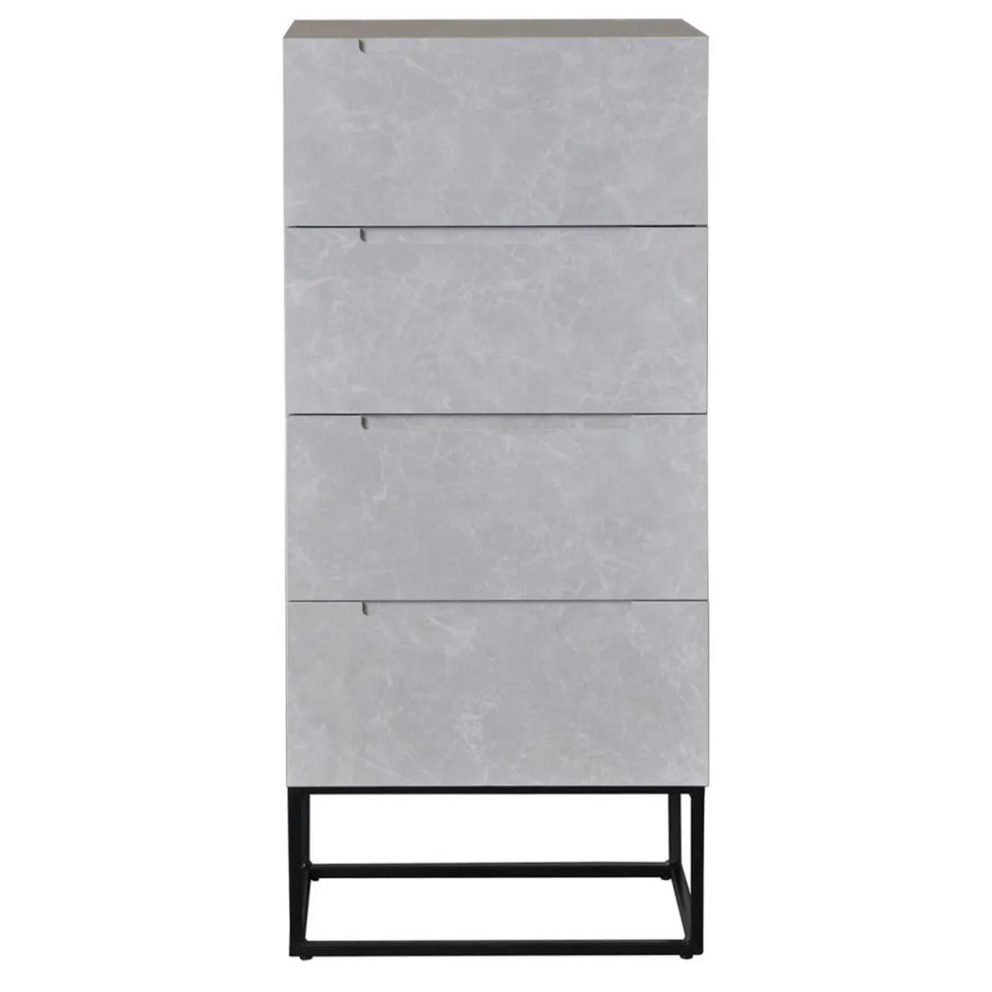 Semainier Logam 4 tiroirs Marbre