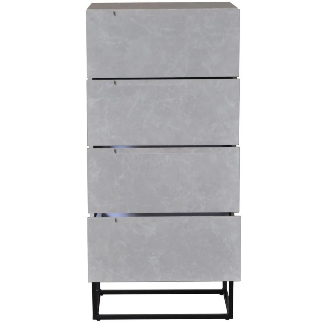 Semainier Logam 4 tiroirs Marbre