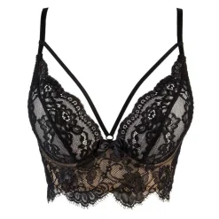 Semi-corset - Noir/Beige Axami lingerie