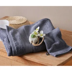 Serviette de bain éponge nouvelle technologie - Gris
