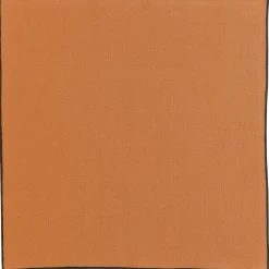 Serviette de table recyclée Grace Caramel 40 x 40