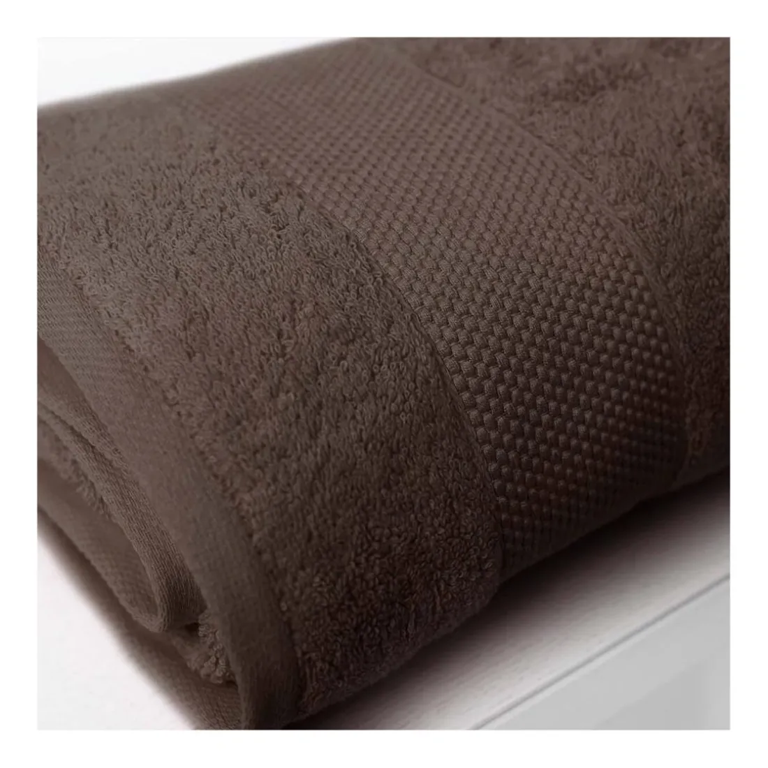 Serviette invité RANGER 620 g/m² - 40x60 + Serviette 56 x 100 cm - Cappuccino