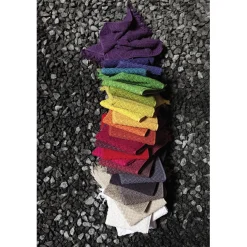 Serviette invité Zoé Carbone 30 X 50