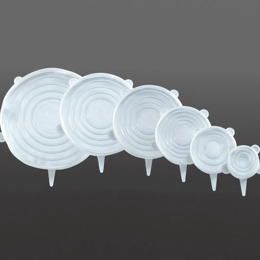 Set de 6 Couvre-pots en Silicone SQUANTO