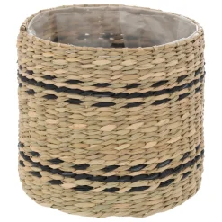 Set de 2 pots en paille