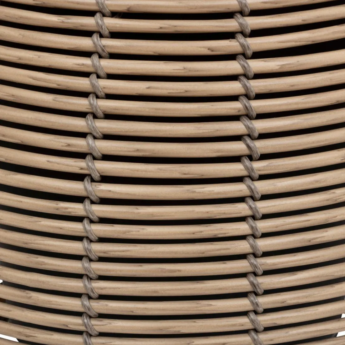 Set de 3 pots en plastique CAM - beige