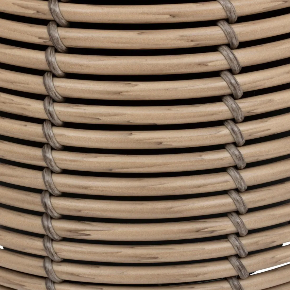 Set de 3 pots en plastique CAM - beige