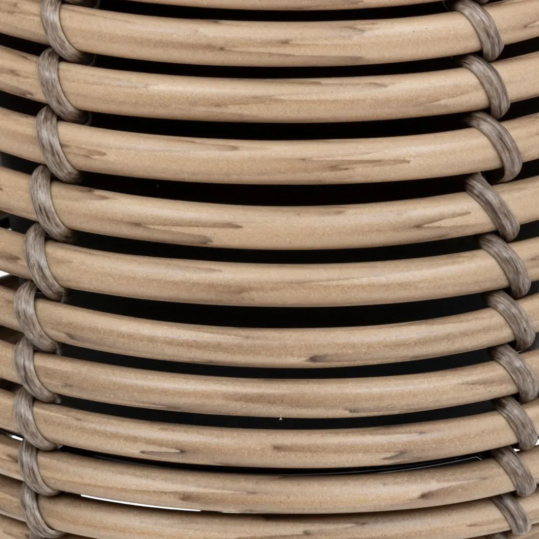Set de 3 pots en plastique CAM - beige