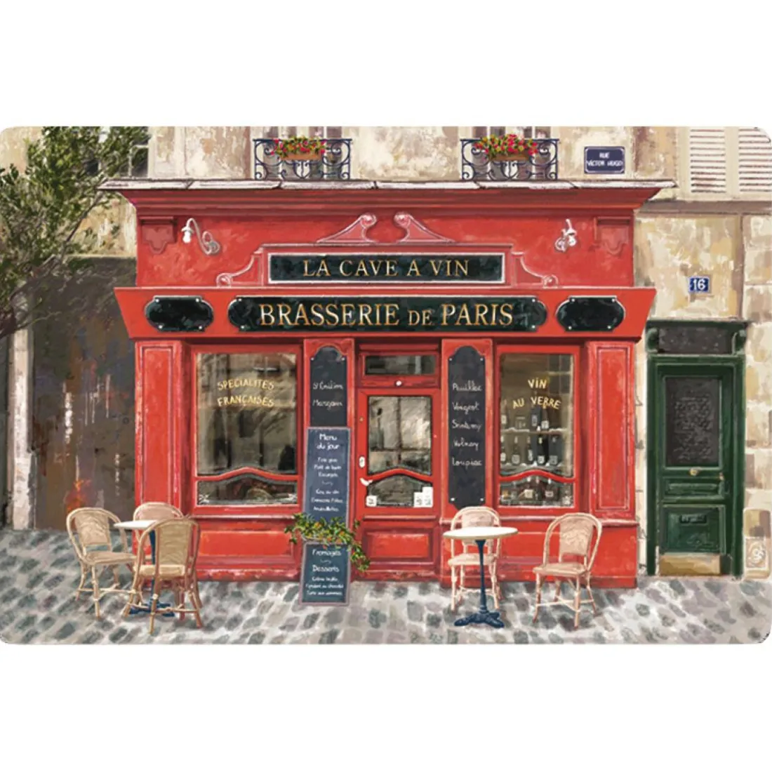 Set de Table Brasserie de Paris 45 X 30