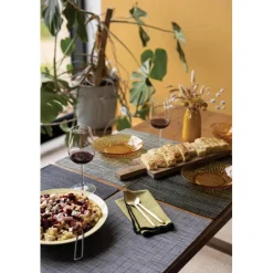 Set de table Canna Ombre/or 33 x 45