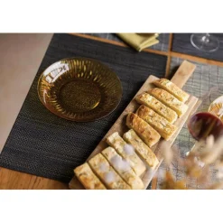 Set de table Canna Ombre/or 33 x 45