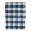 Set de table en métis, EMILE-Bleu moyen-30 x 45 cm