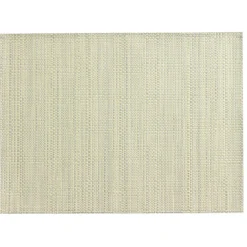Set de table en PVC tissé Canna ivoire 33 X 45