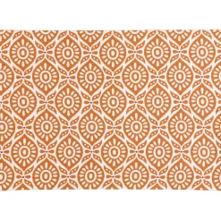 Set de table enduit Citrus recyclé Terracotta 33 x 48