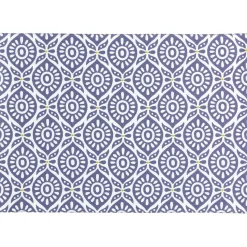 Set de table enduit Citrus recyclé Cobalt 33 x 48