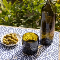 Set de table enduit Citrus recyclé Cobalt 33 x 48
