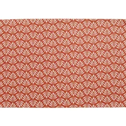 Set de table enduit Pompei marmelade orange 33 x 48