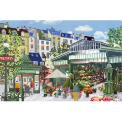 Set de table Marche aux fleurs Assortis 30 x 45